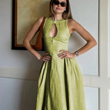 Sara - Elegant Midi Dress