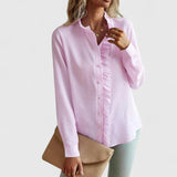 Yasmine - Sophisticated Long Sleeve Blouse
