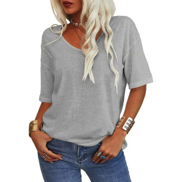 KRISANTA - Loose Lightweight Minimalist T-Shirt