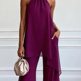 Josie - Sleeveless Top and Pants Set