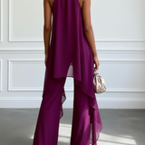 Josie - Sleeveless Top and Pants Set