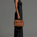 Iris - Black Sleeveless Jumpsuit with V-Neck
