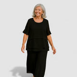 Honorine - Layered Drape Blouse