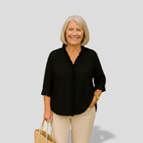 Delphine - Soft Ruffle Blouse