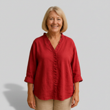 Delphine - Soft Ruffle Blouse
