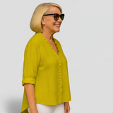 Delphine - Soft Ruffle Blouse