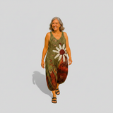 Béatrice - Wide-Leg Flowy Jumpsuit