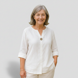Béatrice - Lightweight Draped Blouse