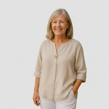 Béatrice - Lightweight Draped Blouse