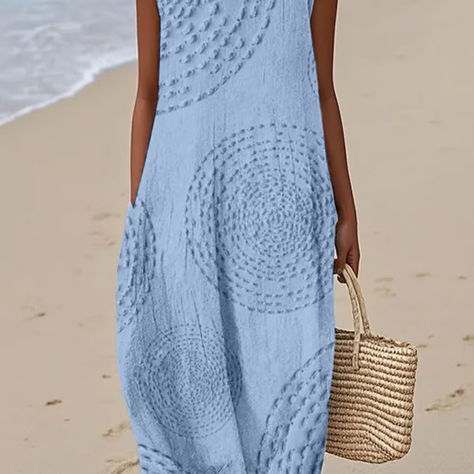 Jocelyn - Textured Sleeveless Maxi Dress