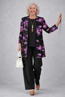 Purple & Black