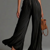 Iris - Black Sleeveless Jumpsuit with V-Neck