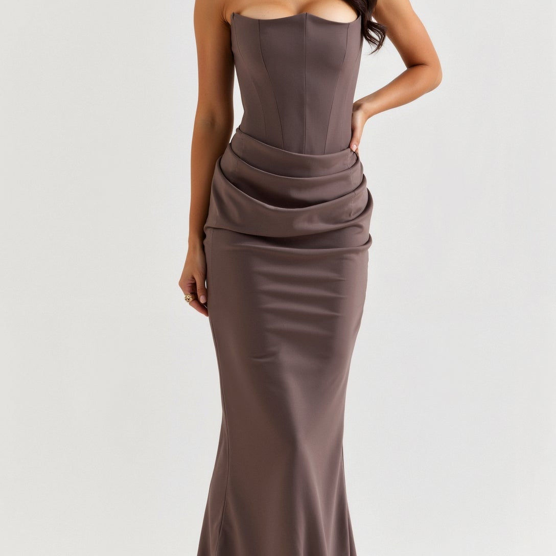 Esmeralda - Long dress with bodice