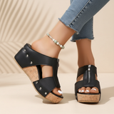 Gabrielle - Stylish Wedge Sandals