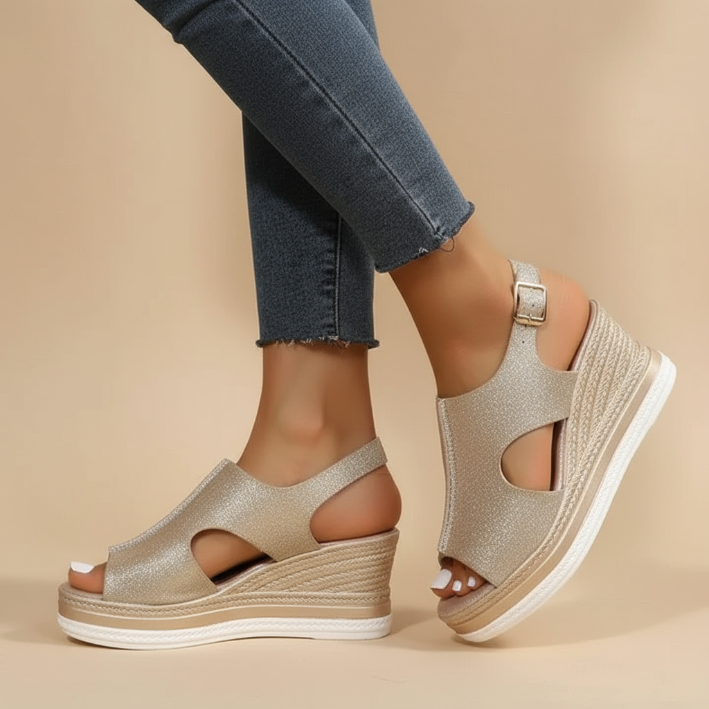 Maeve - Relaxed Wedge Sandals