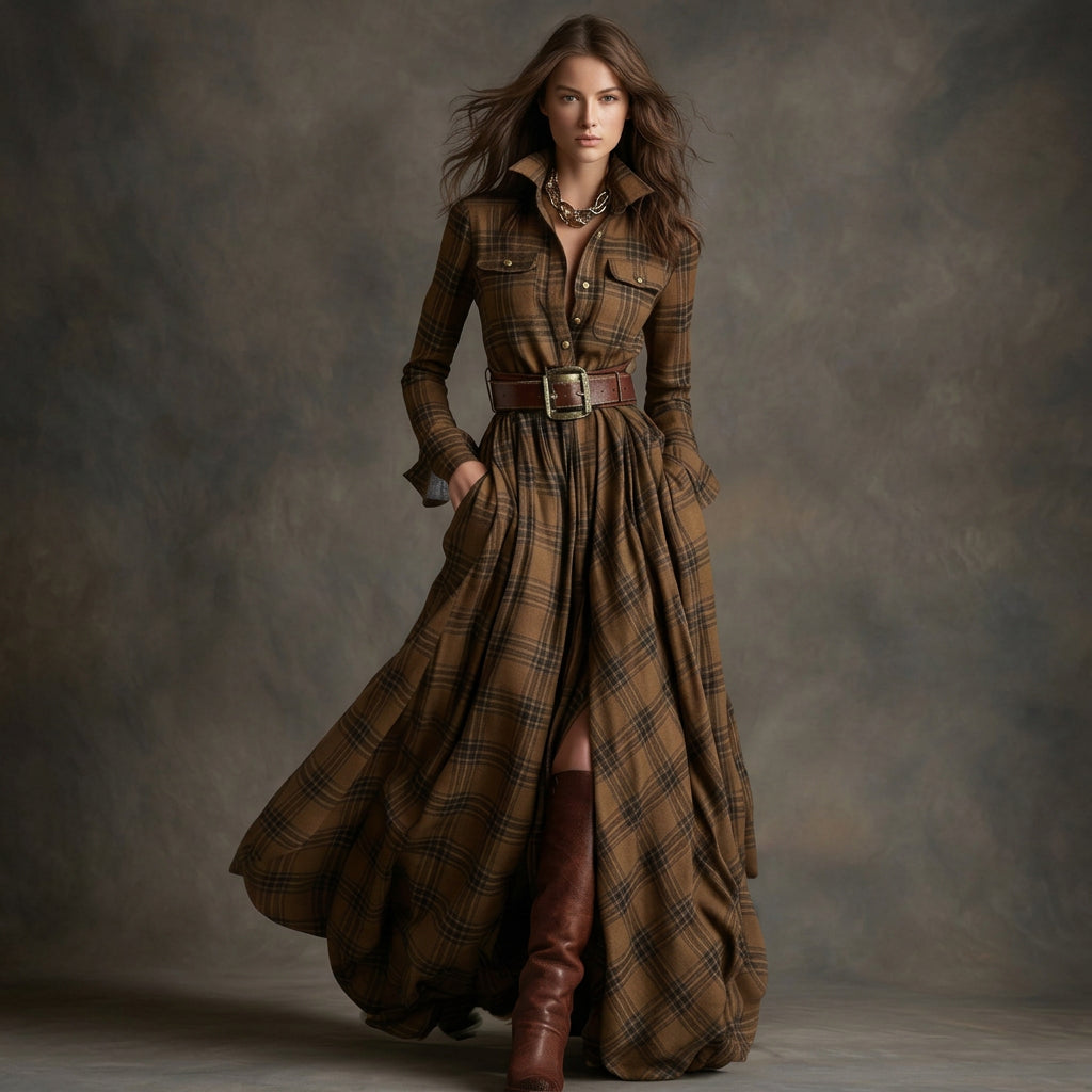 Maya - Shirt Dress with Belt