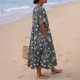 Bethany - Floral Embroidery Dress