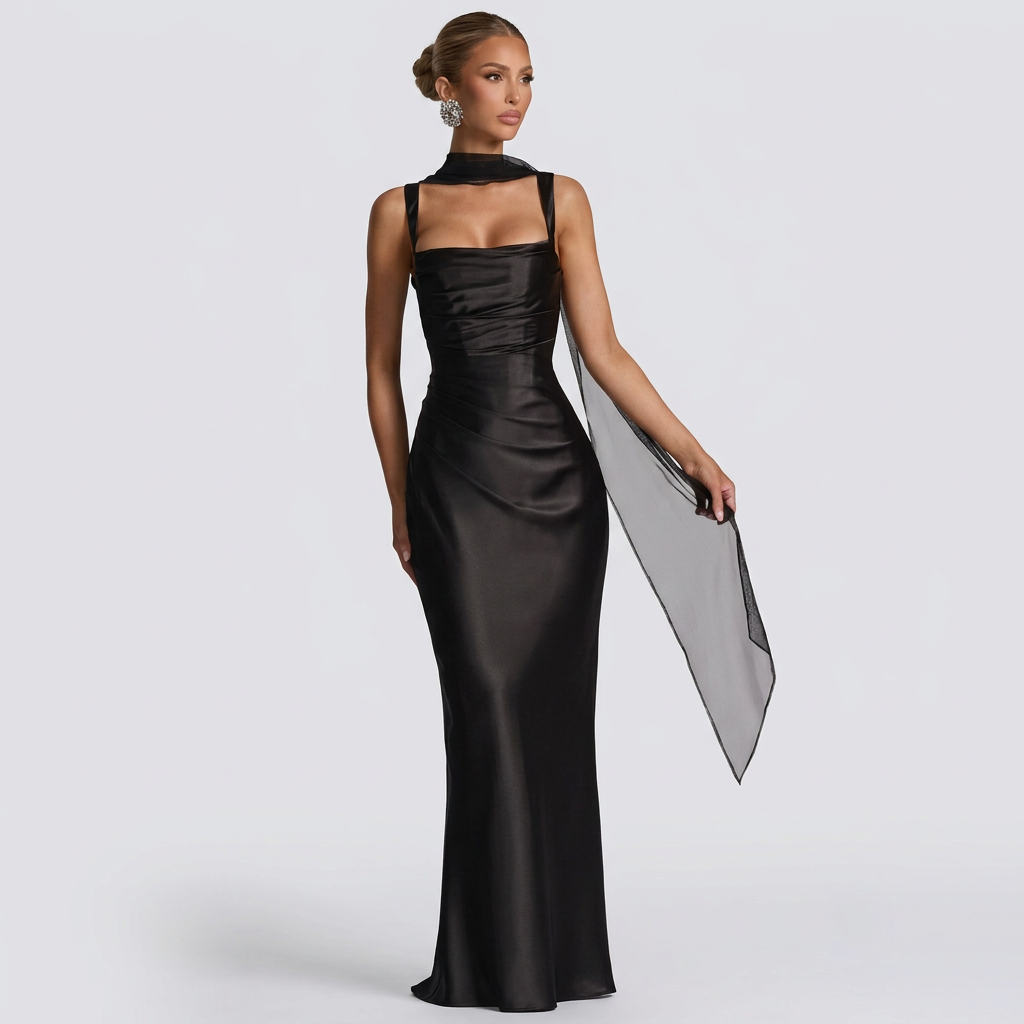 Luana - Elegant Maxi Dress