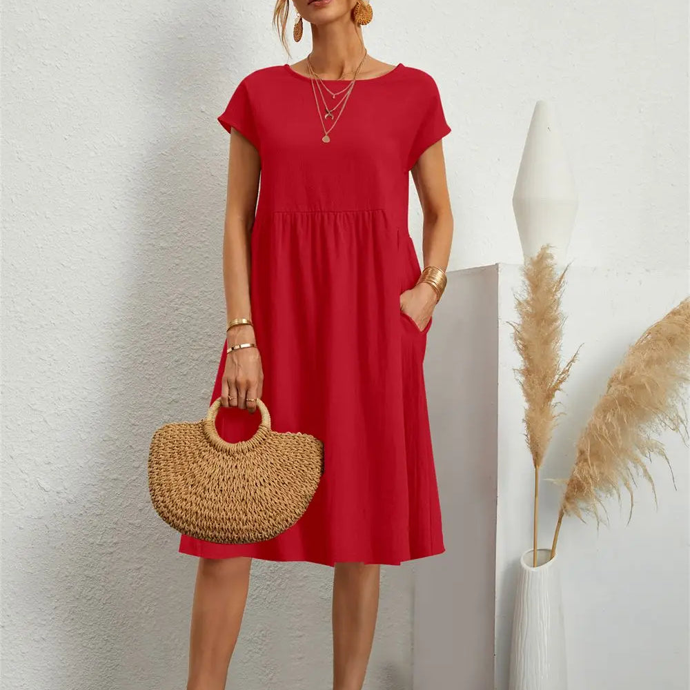 Mira - Casual Pocket Dress