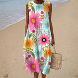 Astrid - Comfortable Sleeveless Summer Dress
