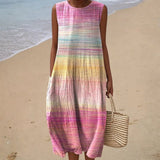 Bonnie - Comfortable Sleeveless Summer Dress