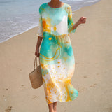 Alice - Chic and Comfortable Long Flowing Dress