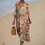 Cressida - Chic and Comfortable Long Flowing Dress