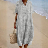 Alexa - Casual Striped Dress