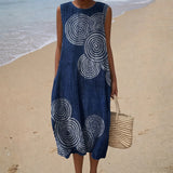 Beatrix - Comfortable Sleeveless Summer Dress
