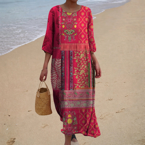 Allegra - Chic and Comfortable Long Flowing Dress