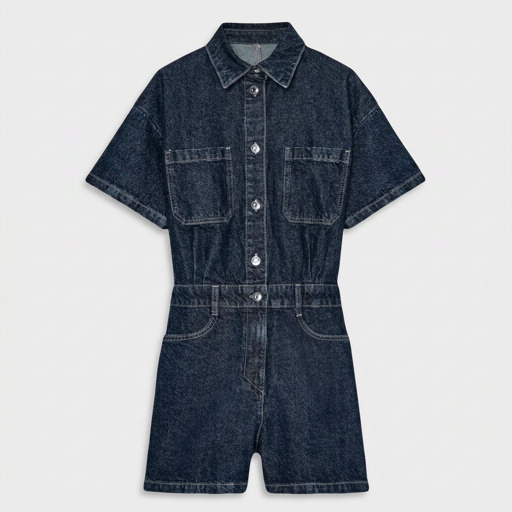 Rosalind - Denim Overalls