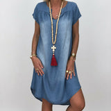 Josephine - Relaxed Summer Denim Dress