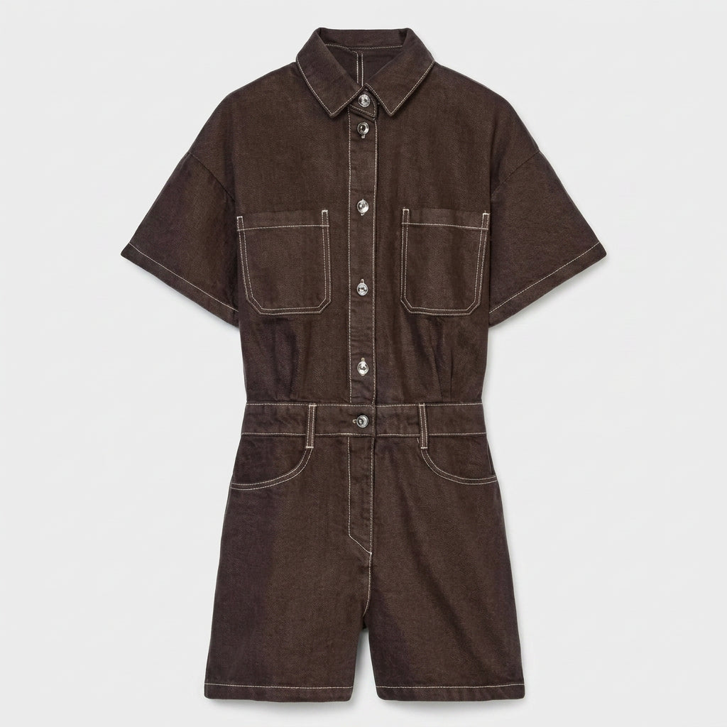 Rosalind - Denim Overalls