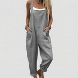 Gwenda - Grey Overalls with Plain Finish