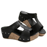 Gabrielle - Stylish Wedge Sandals